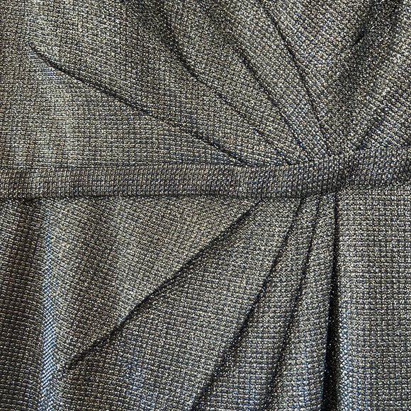 NWT Clarisse Platinum Sparkle Dress - Picture 8 of 17